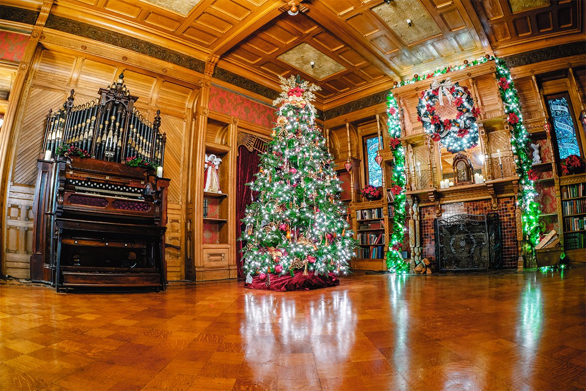Christmas at Winchester Mystery House