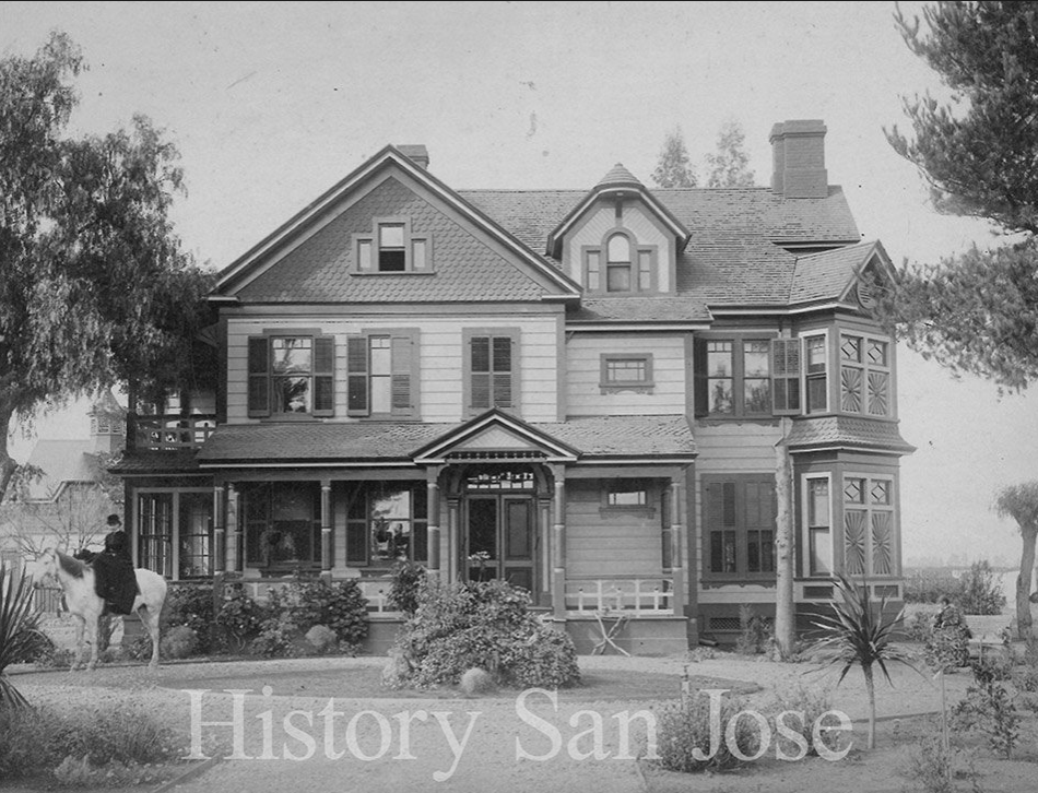 Historical Photo Of Original Farmhouse Sarah Winchester Bought